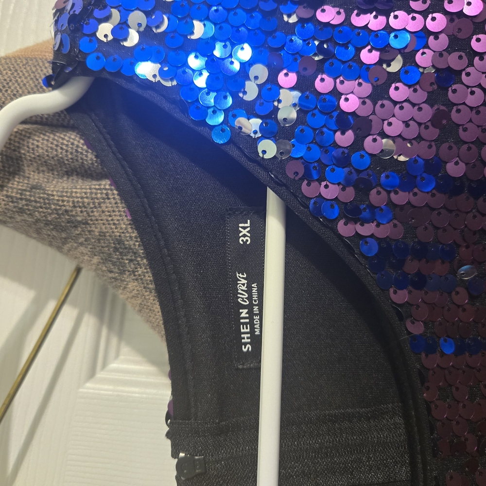 Sequin Multicolor Dress - Picture 3 of 3